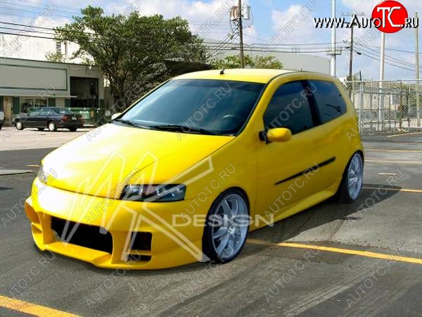 26 999 р. Передний бампер WK Fiat Punto 188 хэтчбэк 3 дв. дорестайлинг (1999-2003)  с доставкой в г. Белгород