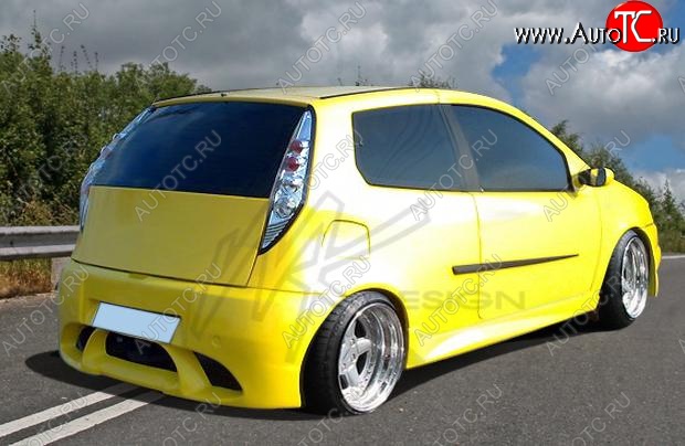26 999 р. Задний бампер WK Fiat Punto 188 хэтчбэк 3 дв. дорестайлинг (1999-2003)  с доставкой в г. Белгород