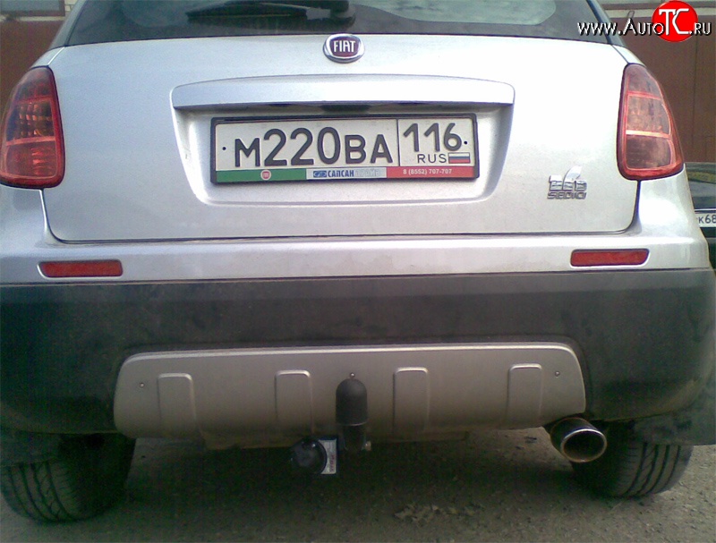 6 899 р. Фаркоп NovLine Fiat Sedici (2005-2014)  с доставкой в г. Белгород