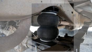 22 999 р. Комплект вспомогательной пневмоподвески на заднюю ось Aride (задний привод) Ford E-350 Econoline цельнометаллический фургон дорестайлинг (1992-2007)  с доставкой в г. Белгород. Увеличить фотографию 3