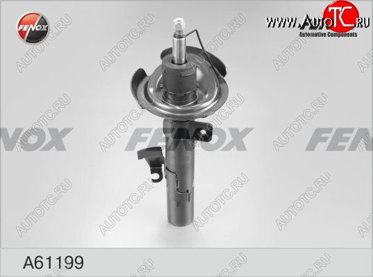 4 649 р. Правый амортизатор передний (газ/масло) (1.4-1.6) FENOX Volvo S40 MS седан дорестайлинг (2004-2007)  с доставкой в г. Белгород