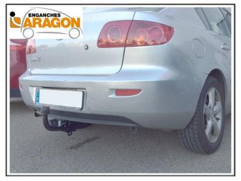 15 599 р. Фаркоп Aragon Ford Focus 2 хэтчбэк 3 дв. дорестайлинг (2004-2007)  с доставкой в г. Белгород. Увеличить фотографию 2
