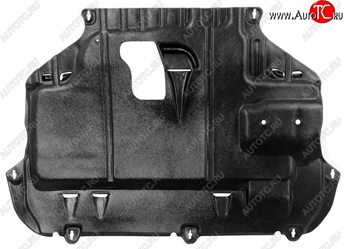 1 439 р. Защита двигателя SAT (Тайвань) Ford Focus 2  седан дорестайлинг (2004-2008)  с доставкой в г. Белгород