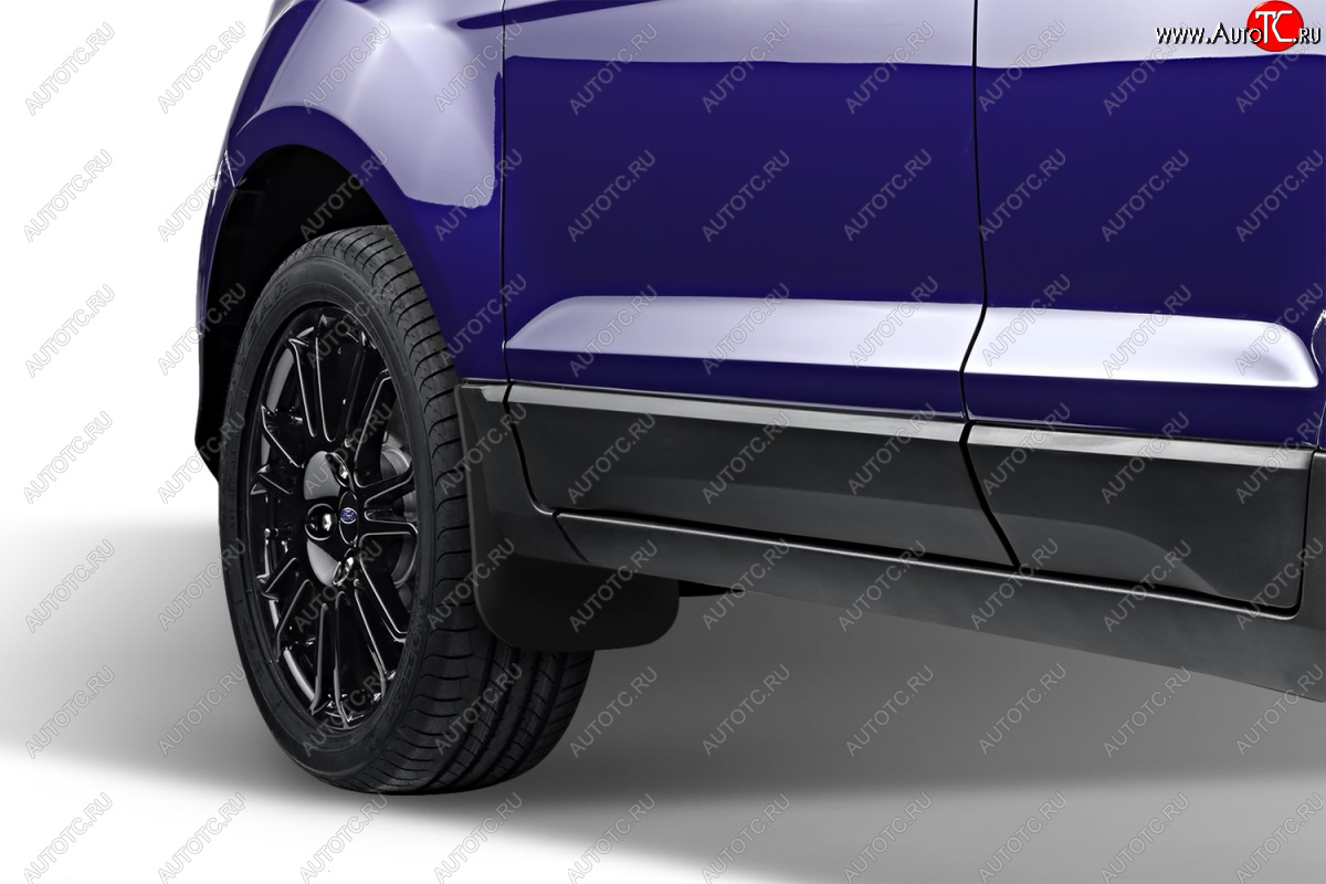 2 699 р. Брызговики Frosch (optimum, в коробке) Ford EcoSport дорестайлинг (2013-2019) (Передние)  с доставкой в г. Белгород