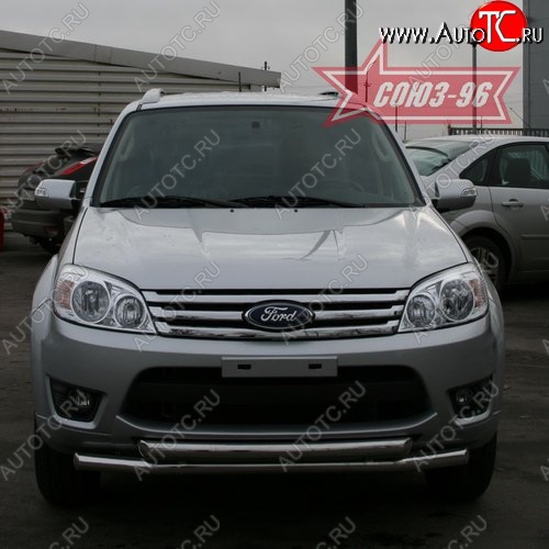 17 279 р. Защита переднего бампера одинарная Souz-96 (d60/60) Ford Escape 2 (2008-2012)  с доставкой в г. Белгород