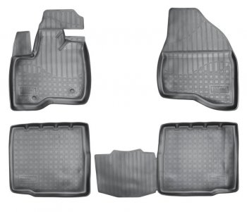 Комплект ковриков в салон Norplast Unidec (5 мест) Ford Explorer U502 дорестайлинг (2010-2016)