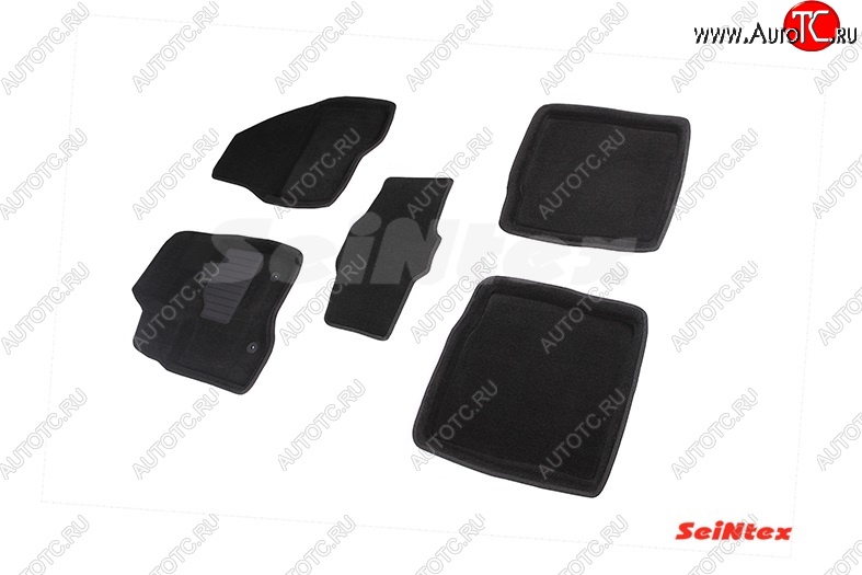 5 699 р. Комплект 3D ковриков в салон Seintex Ford Explorer U502 дорестайлинг (2010-2016)  с доставкой в г. Белгород