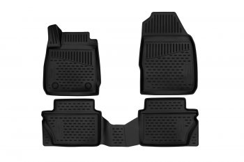 Комплект 3D ковриков в салон с повышенной износостойкостью Format Ford Fiesta  6 (2012-2019) хэтчбэк 5 дв. рестайлинг
