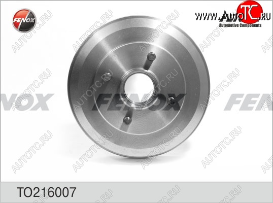 4 899 р. Барабан тормозной (задний) FENOX (без ABS) Ford Focus 1 хэтчбэк 5 дв. дорестайлинг (1998-2002)  с доставкой в г. Белгород