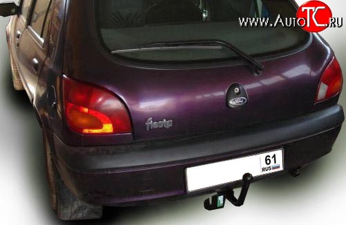 18 299 р. Фаркоп Лидер Плюс Ford Fiesta 4 хэтчбэк 5 дв. дорестайлинг (1995-1999) (Без электропакета)  с доставкой в г. Белгород