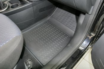 2 199 р. Комплект ковриков салона Element (полиуретан) Ford Fiesta 5 хэтчбэк 5 дв. дорестайлинг (2001-2005)  с доставкой в г. Белгород. Увеличить фотографию 4