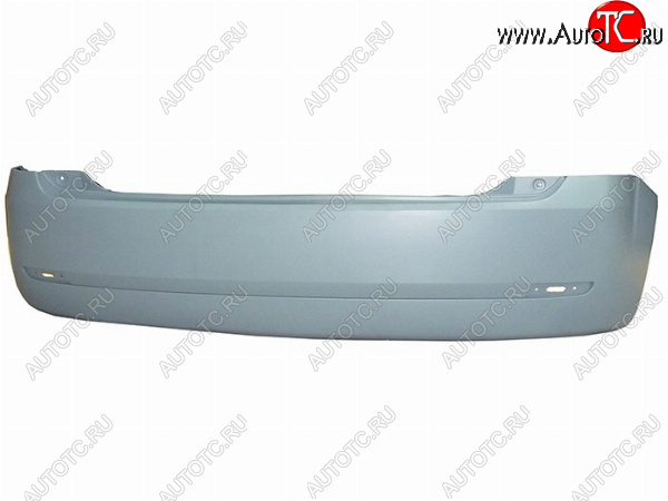 5 849 р. Задний бампер EUROBUMP  Ford Fiesta  5 (2001-2005) хэтчбэк 5 дв. дорестайлинг (неокрашенный)  с доставкой в г. Белгород