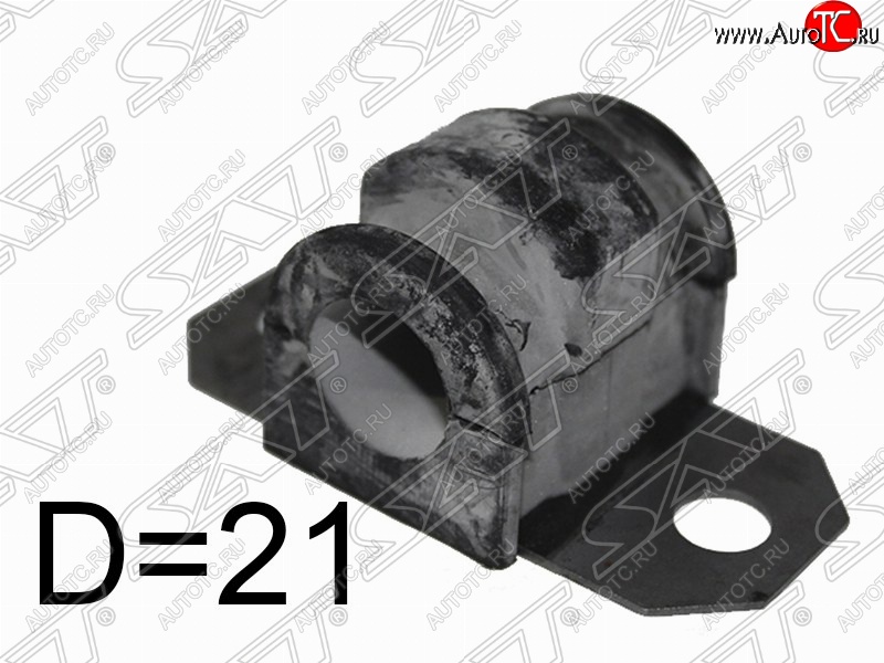 171 р. Втулка переднего стабилизатора SAT (D=21) Ford Fiesta 6 хэтчбэк 5 дв. дорестайлинг (2008-2012)  с доставкой в г. Белгород
