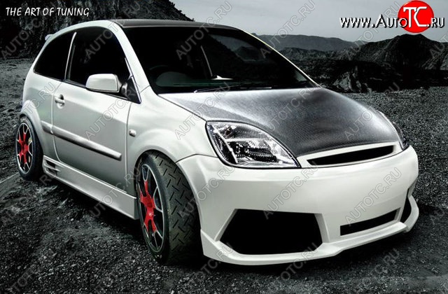 28 999 р. Передний бампер Golardo Ford Fiesta 5 хэтчбэк 5 дв. рестайлинг (2005-2008)  с доставкой в г. Белгород