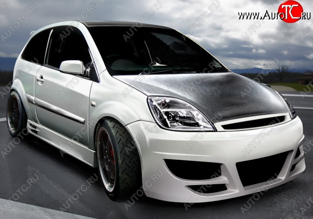 15 599 р. Пороги накладки Rieger Ford Fiesta 5 хэтчбэк 5 дв. рестайлинг (2005-2008)  с доставкой в г. Белгород
