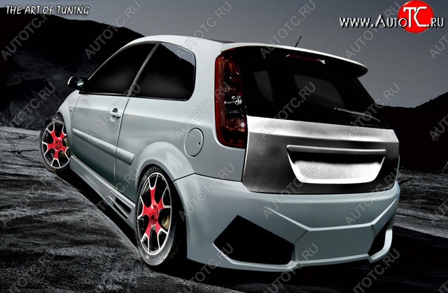 28 999 р. Задний бампер Golardo Ford Fiesta 5 хэтчбэк 5 дв. дорестайлинг (2001-2005)  с доставкой в г. Белгород
