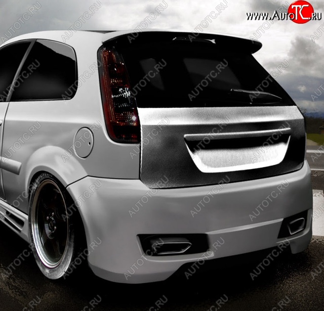 28 999 р. Задний бампер Rieger Ford Fiesta 5 хэтчбэк 5 дв. рестайлинг (2005-2008)  с доставкой в г. Белгород