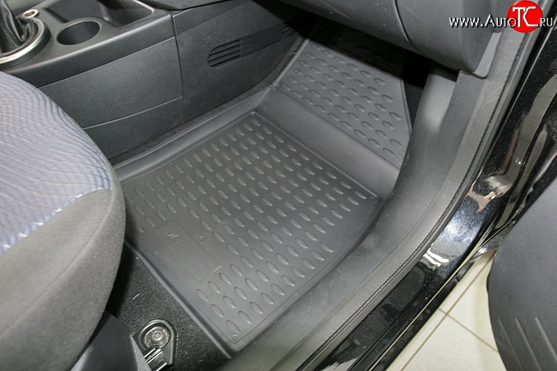 5 199 р. Коврики в салон Element 4 шт. (полиуретан) Ford Fiesta 5 хэтчбэк 5 дв. дорестайлинг (2001-2005)  с доставкой в г. Белгород