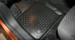 2 069 р. Коврики в салон Element  Ford Fiesta  6 (2012-2019) седан рестайлинг, хэтчбэк 5 дв. рестайлинг (Чёрные)  с доставкой в г. Белгород. Увеличить фотографию 2