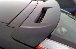 7 349 р. Спойлер ST V2 Ford Focus 2 хэтчбэк 3 дв. дорестайлинг (2004-2007) (Неокрашенный)  с доставкой в г. Белгород. Увеличить фотографию 2