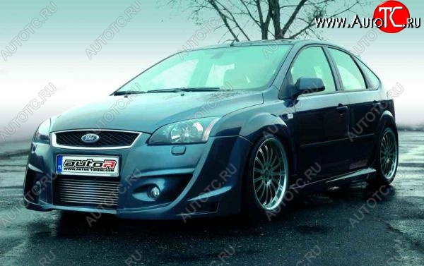 29 899 р. Передний бампер Auto-R Ford Focus 2  седан дорестайлинг (2004-2008)  с доставкой в г. Белгород