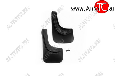 4 799 р. Брызговики Frosch optimum Ford Focus 3 седан рестайлинг (2014-2019) (Передние)  с доставкой в г. Белгород