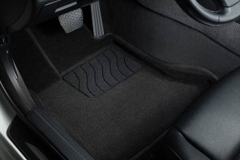 5 249 р. Коврики в салон SEINTEX 3D ВОРС (комплект, 4WD) Ford Focus 3 универсал рестайлинг (2014-2019) (Цвет: черный)  с доставкой в г. Белгород. Увеличить фотографию 5