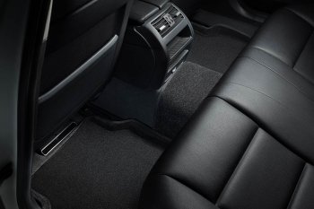 5 249 р. Коврики в салон SEINTEX 3D ВОРС (комплект, 4WD) Ford Focus 3 универсал рестайлинг (2014-2019) (Цвет: черный)  с доставкой в г. Белгород. Увеличить фотографию 3