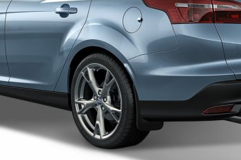 1 889 р. Брызговики задние Frosch Ford Focus 3 универсал рестайлинг (2014-2019)  с доставкой в г. Белгород. Увеличить фотографию 2