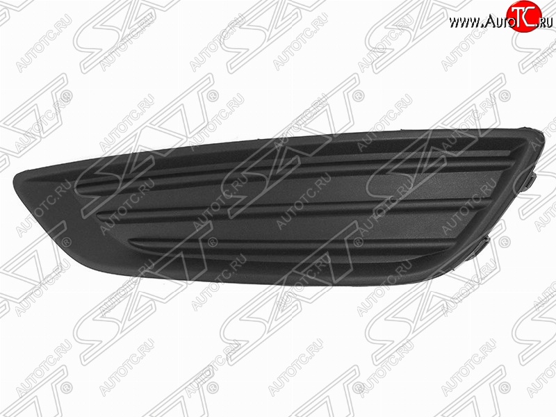 299 р. Левая заглушка в бампер под ПТФ SAT Ford Focus 3 универсал рестайлинг (2014-2019)  с доставкой в г. Белгород