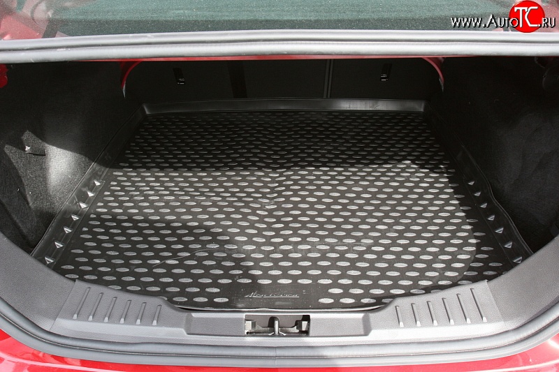 1 639 р. Коврик в багажник Element (полиуретан) Ford Focus 3 седан дорестайлинг (2011-2015)  с доставкой в г. Белгород