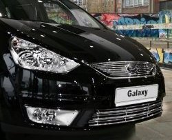 Декоративная вставка решетки радиатора Novline Ford Galaxy  2 (2006-2010) дорестайлинг