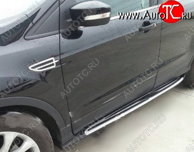 21 599 р. Пороги CT v1 Ford Kuga 2 дорестайлинг (2013-2016)  с доставкой в г. Белгород
