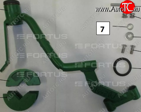 8 799 р. Замок рулевого вала FORTUS (бесштыревой) Ford Kuga 2 дорестайлинг (2013-2016)  с доставкой в г. Белгород
