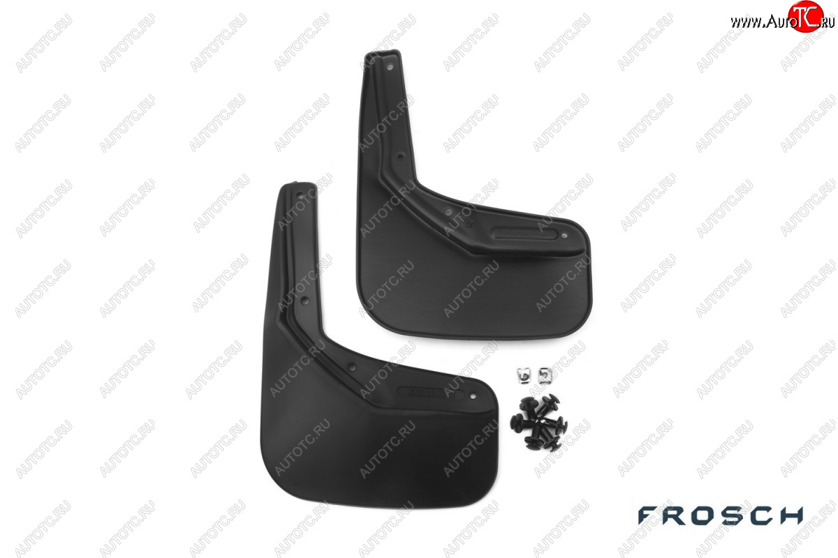 4 799 р. Брызговики Frosch  Ford Kuga  2 (2013-2016) дорестайлинг (Задние)  с доставкой в г. Белгород