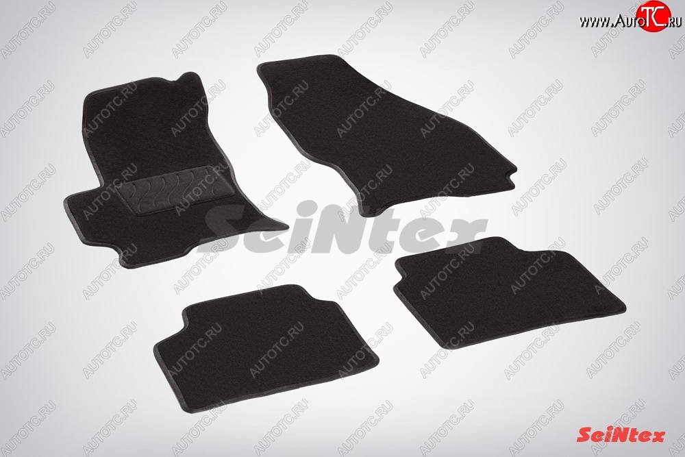 2 899 р. Износостойкие коврики в салон SeiNtex Premium LUX 4 шт. (ворсовые) Ford Mondeo Mk3,B4Y дорестайлинг, седан (2000-2003)  с доставкой в г. Белгород