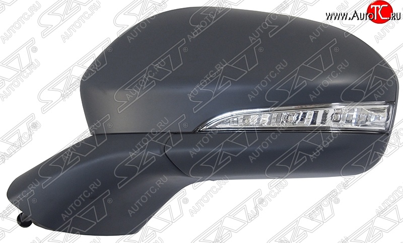4 849 р. Боковое левое зеркало заднего вида SAT (поворот, обогрев, 6 контактов)  Ford Mondeo ( MK5 CD391,  MK5,CD391) (2014-2025) дорестайлинг седан, дорестайлинг универсал, рестайлинг универсал, рестайлинг, седан (Неокрашенное)  с доставкой в г. Белгород