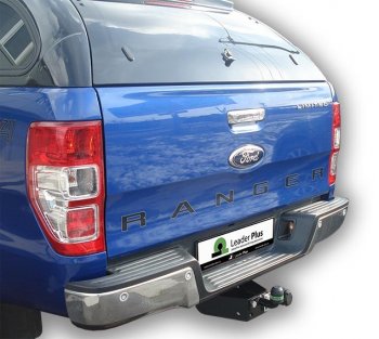 7 999 р. Фаркоп Лидер Плюс Ford Ranger RapCab рестайлинг (2015-2021)  с доставкой в г. Белгород. Увеличить фотографию 2