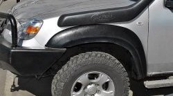 Накладки на колёсные арки RA (комплект) Ford Ranger (2006-2009), Mazda BT-50 (2006-2011) (Поверхность: шагрень)