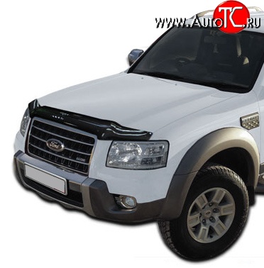 2 799 р. Дефлектор капота NovLine  Ford Ranger (2006-2009) дорестайлинг  с доставкой в г. Белгород