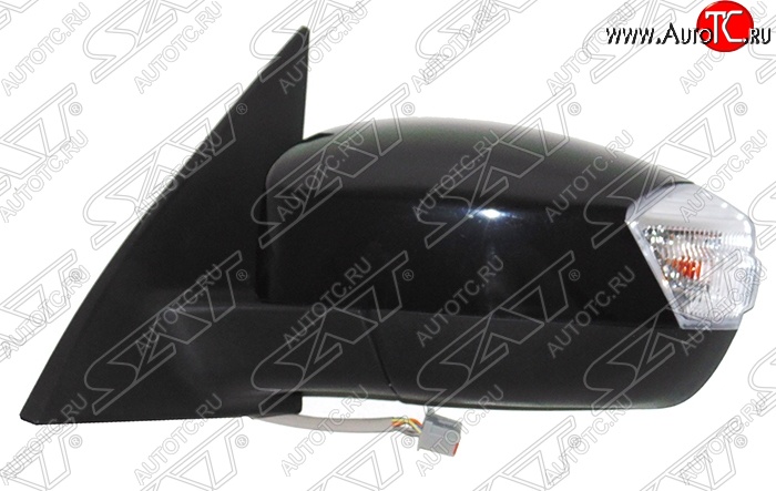 6 999 р. Боковое левое зеркало заднего вида SAT (поворот, 5 контактов)  Ford S-Max  1 (2006-2010) дорестайлинг (Неокрашенное)  с доставкой в г. Белгород