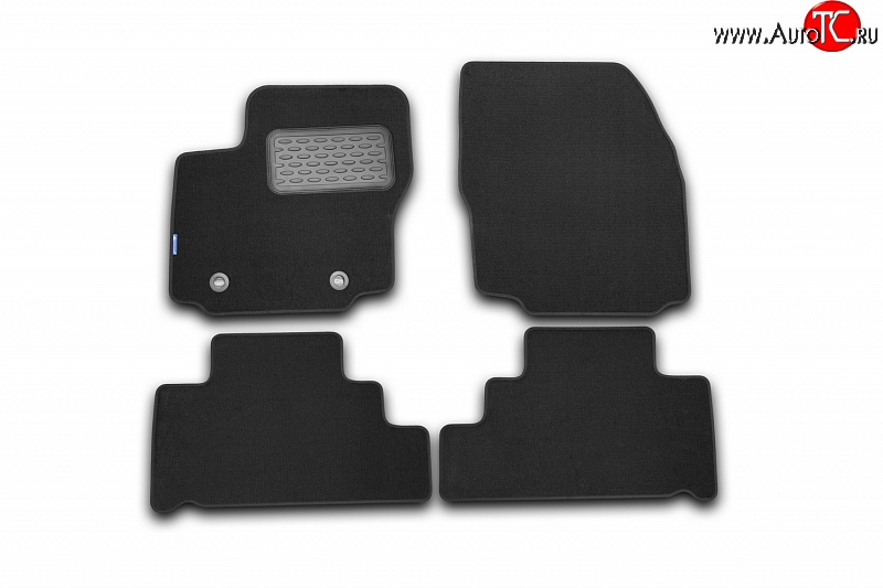 329 р. Коврики в салон Element 4 шт. (текстиль)  Ford S-Max  1 (2006-2010) дорестайлинг  с доставкой в г. Белгород
