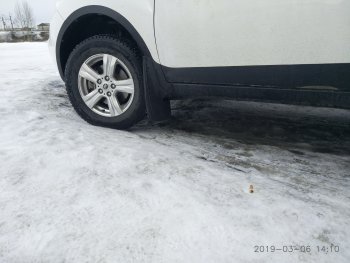 779 р. Универсальные передние брызговики (широкие) ПТП64 Uni4  Jeep Compass MP дорестайлинг (2016-2022)  с доставкой в г. Белгород. Увеличить фотографию 12