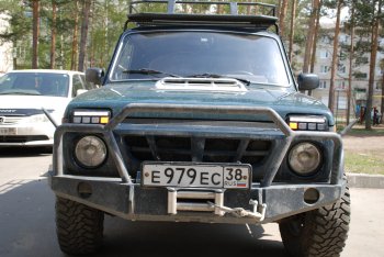 3 299 р. Дневные ходовые огни с поворотниками Тюн-Авто Classic Лада нива 4х4 2121 3 дв. 1-ый рестайлинг (2019-2021) (Поворотник в НИЖНЕЙ секции, светится равномерно)  с доставкой в г. Белгород. Увеличить фотографию 10
