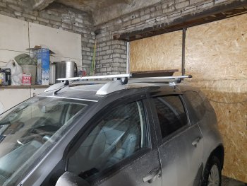 2 689 р. Дефлекторы боковых окон Vinguru Nissan Terrano D10 дорестайлинг (2013-2016)  с доставкой в г. Белгород. Увеличить фотографию 4
