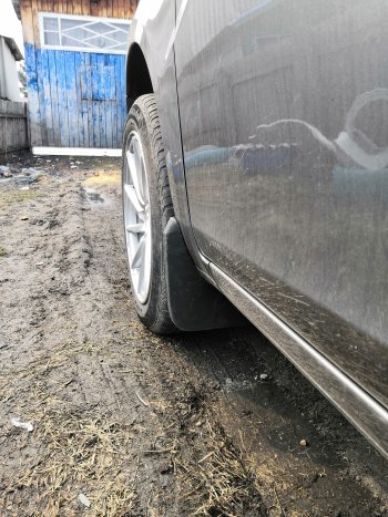 Брызговики Duster-Guard ПЕРЕДНИЕ широкие (2 шт) LADA Vesta 2015- Лада Веста 2180 седан дорестайлинг (2015-2023)