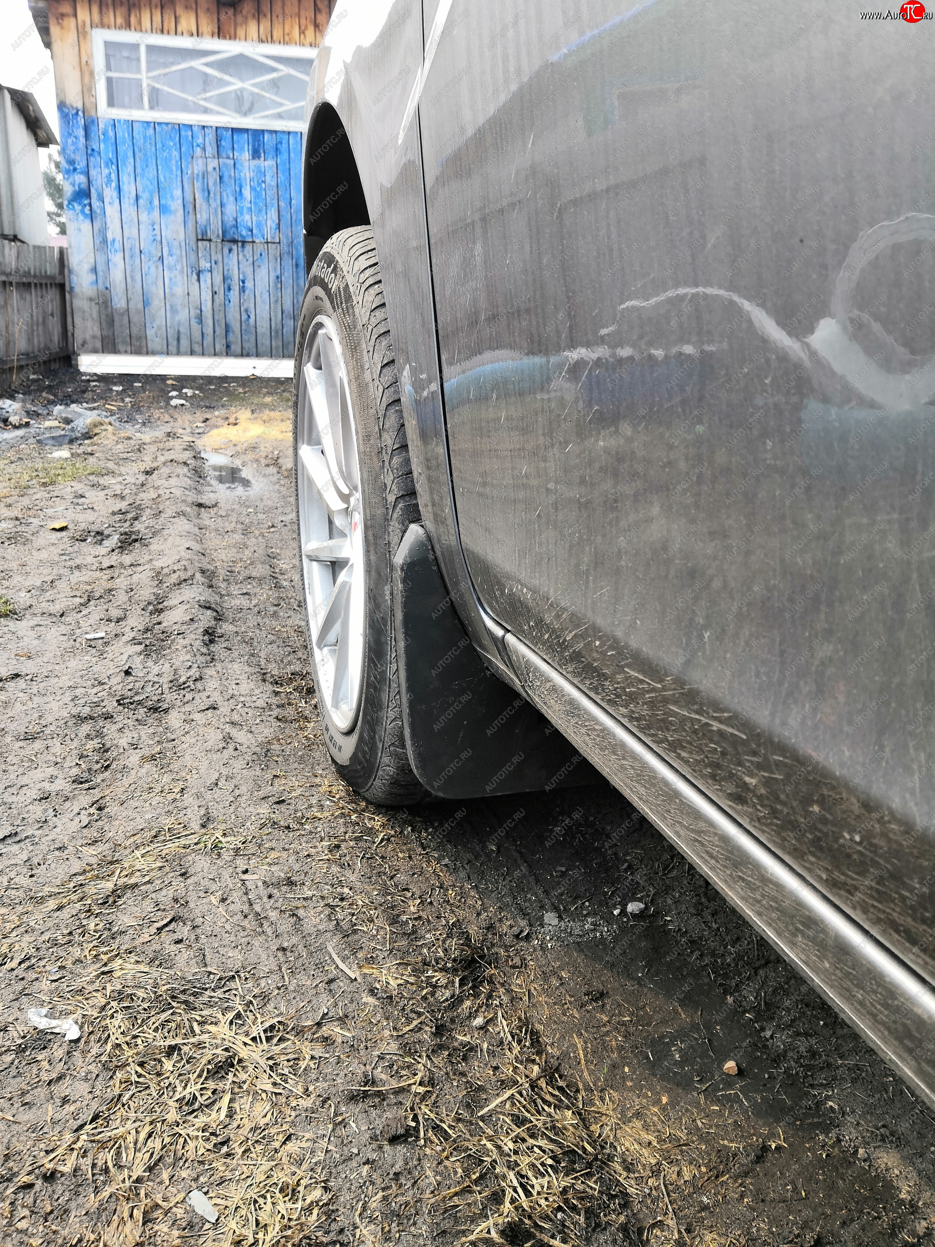 1 289 р. Брызговики Duster-Guard ПЕРЕДНИЕ широкие (2 шт) LADA Vesta 2015- Лада Веста 2180 седан дорестайлинг (2015-2023)  с доставкой в г. Белгород