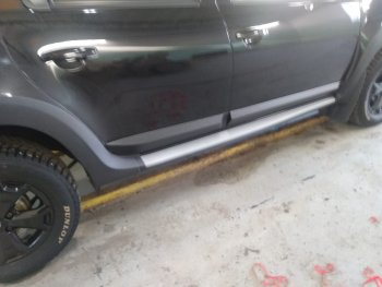 4 649 р. Молдинги дверей Артформ Renault Duster HS рестайлинг (2015-2021)  с доставкой в г. Белгород. Увеличить фотографию 6
