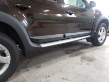 4 649 р. Молдинги дверей Артформ Renault Duster HS рестайлинг (2015-2021)  с доставкой в г. Белгород. Увеличить фотографию 8