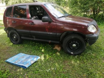 1 199 р. Пороги накладки Autodemic Лада 2123 (Нива Шевроле) дорестайлинг (2002-2008) (Текстурная поверхность)  с доставкой в г. Белгород. Увеличить фотографию 6